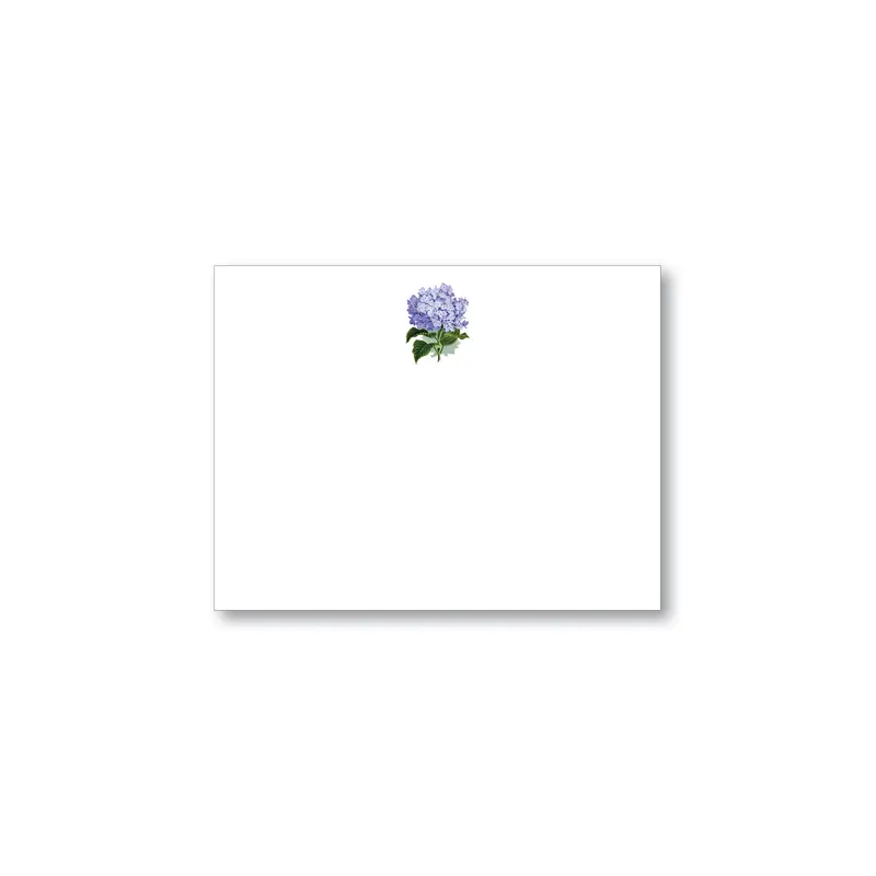 Maison de Papier Hydrangea Blue Folded Card