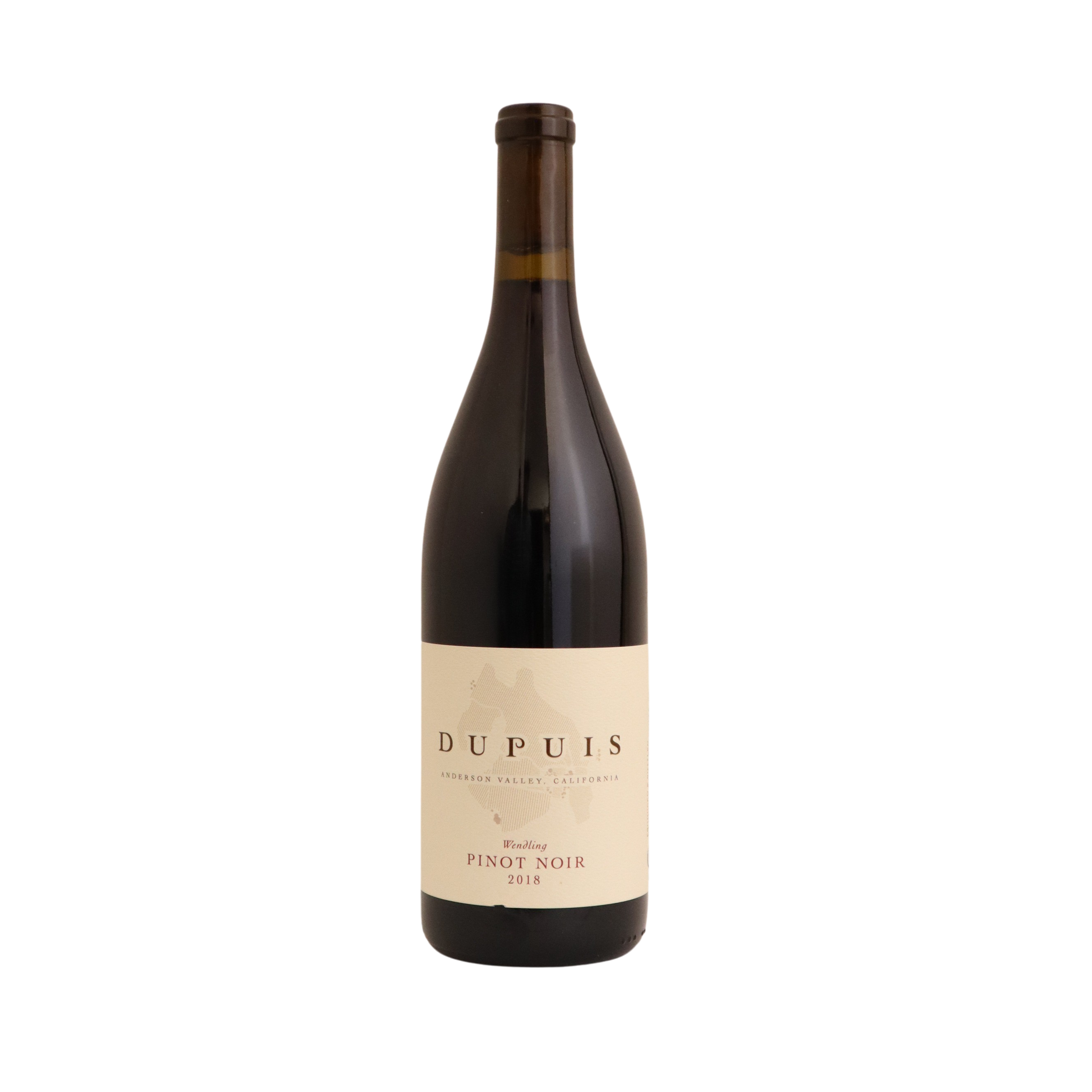 2018 DuPuis Wines Pinot Noir "Wendling", Anderson Valley, California, USA