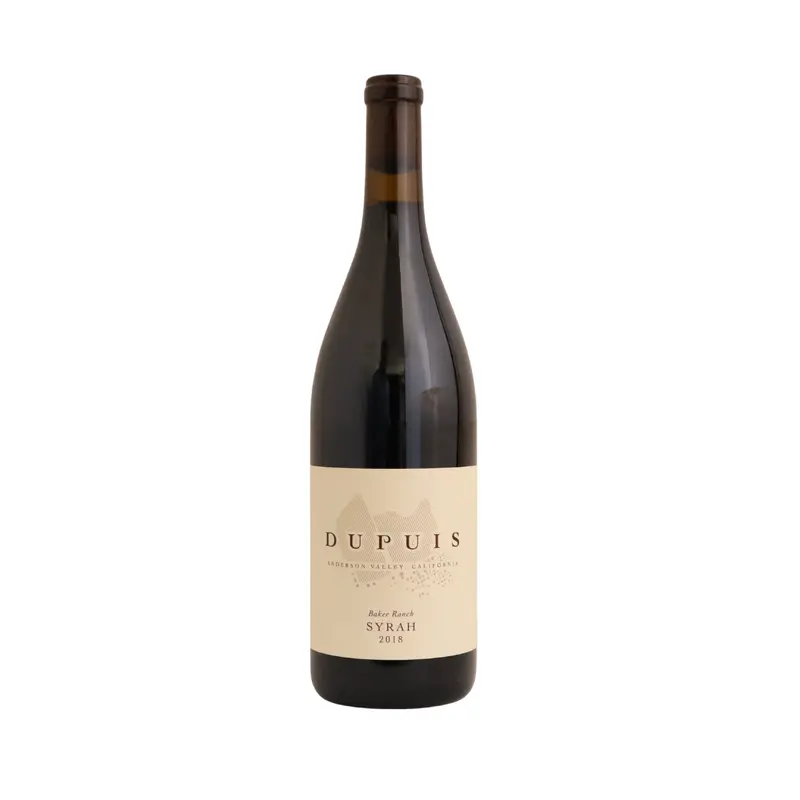 2018 DuPuis Wines Syrah "Baker Ranch", Anderson Valley, California