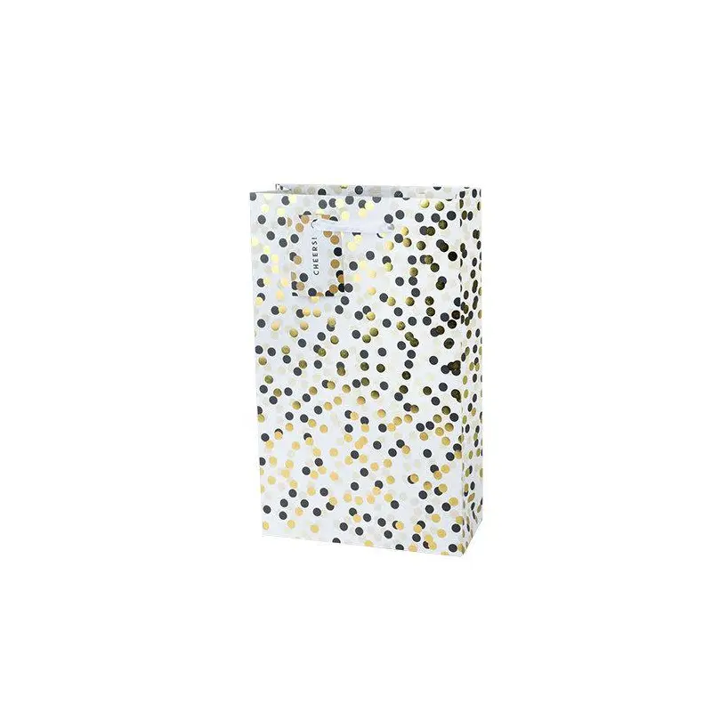 Tuxedo Dots Double Wine Bag