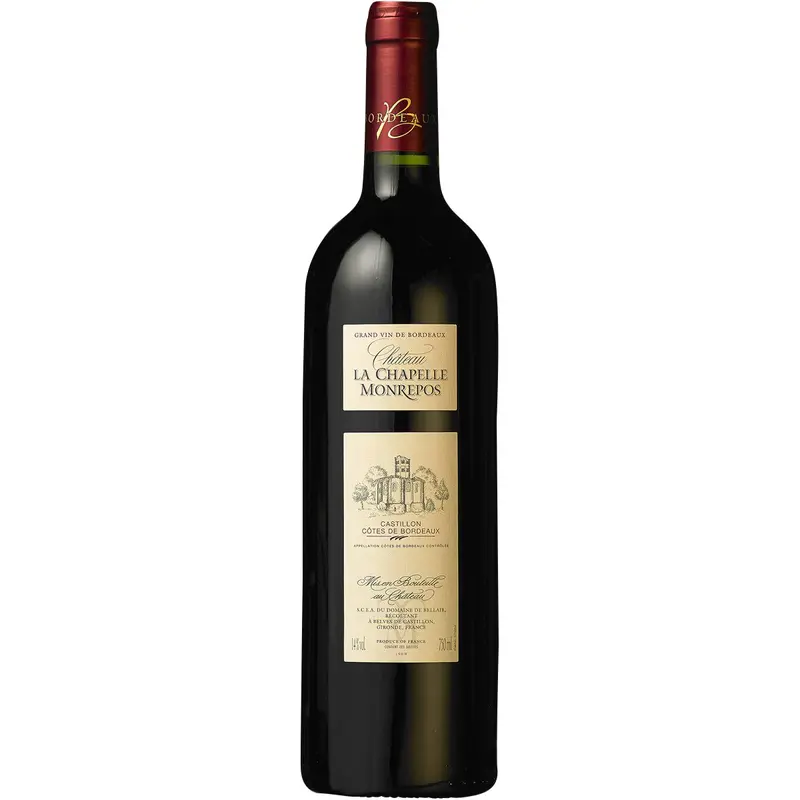 2014 Chateau la Chapelle Monrepos, Cotes de Bordeaux Castillon, France (750ml)