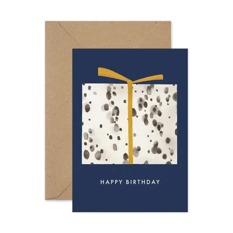 Happy Birthday Present Card