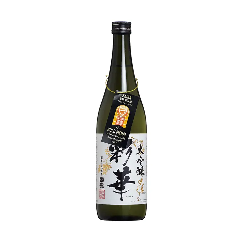 Nakano Kunizakari Saika Daiginjo Sake - 720 ml