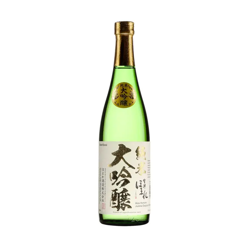 Aizu Homare Kiwami Junmai Daiginjo Sake - 720 ml