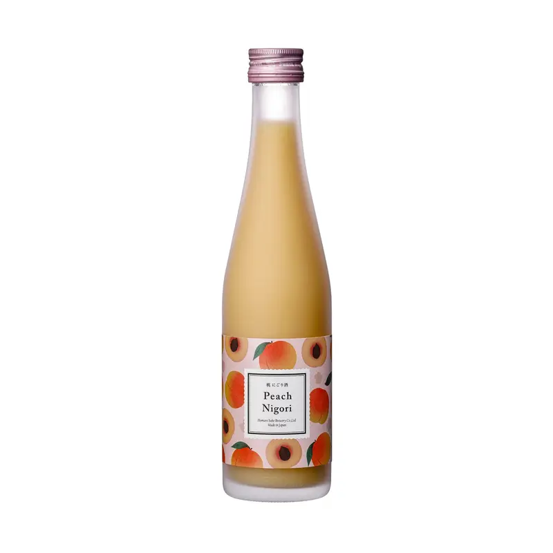 Aizu Homare Peach Nigori Sake - 300 ml