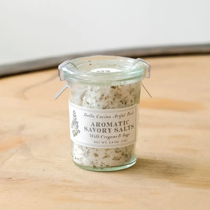 Bella Cucina Wild Oregano & Sage Savory Salt, 2.6 oz.