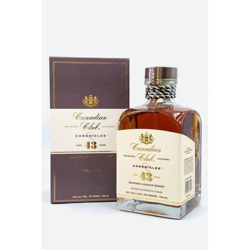 Canadian Club Chronicles 43 Year Old Whisky, Canada (750ml)