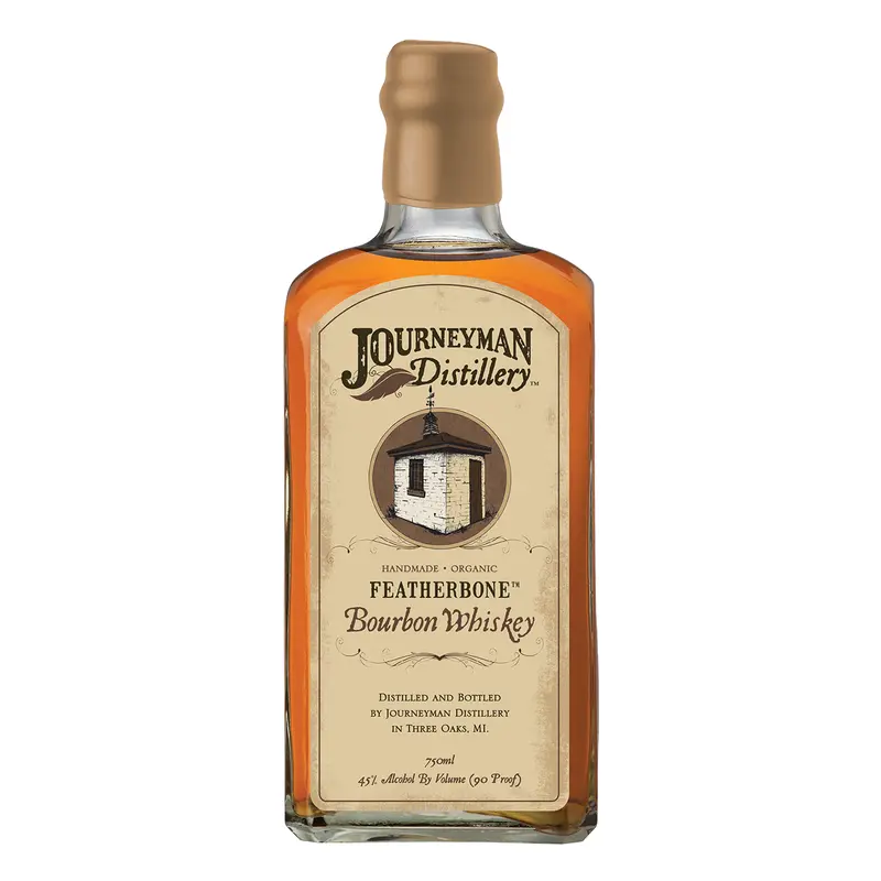 Journeyman Distillery Featherbone Bourbon Whiskey, Michigan, USA (750ml)