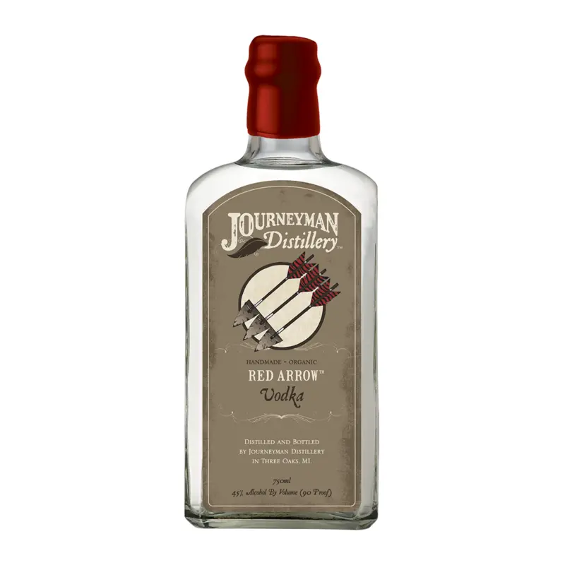 Journeyman Distillery Red Arrow Vodka, Michigan, USA (750ml)