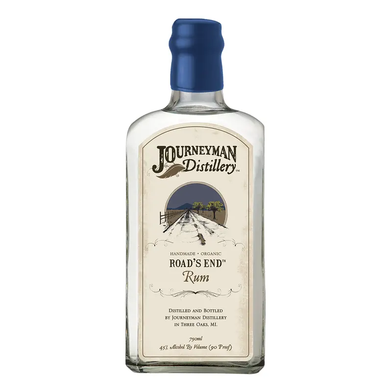 Journeyman Distillery Road's End Rum, Michigan, USA (750ml)