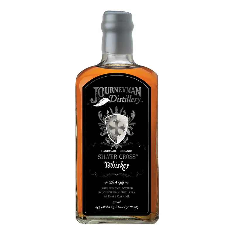 Journeyman Distillery Silver Cross Four Grain Whiskey, Michigan, USA (750ml)