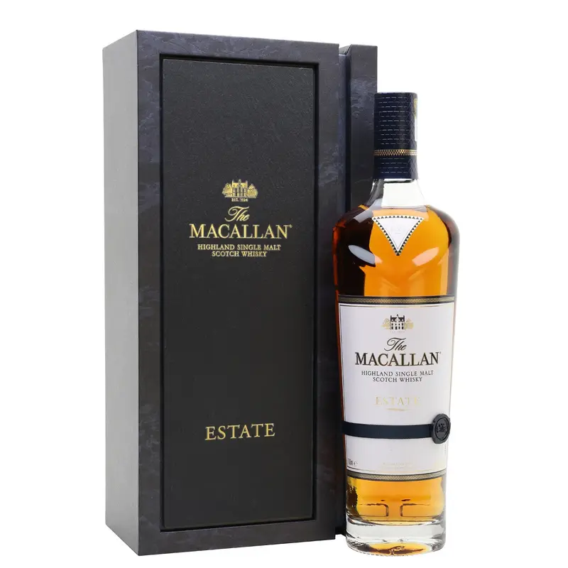 The Macallan Estate Single Malt Scotch Whisky, Speyside - Highlands, Scotland (750ml)