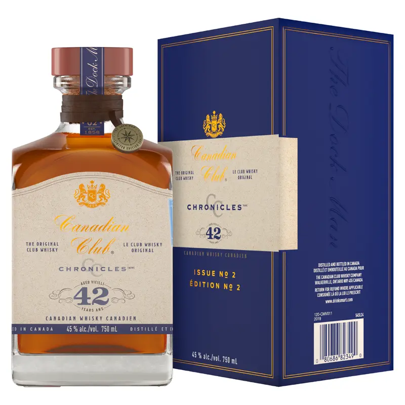 Canadian Club Chronicles 42 Year Old Whisky, Canada (750ml)