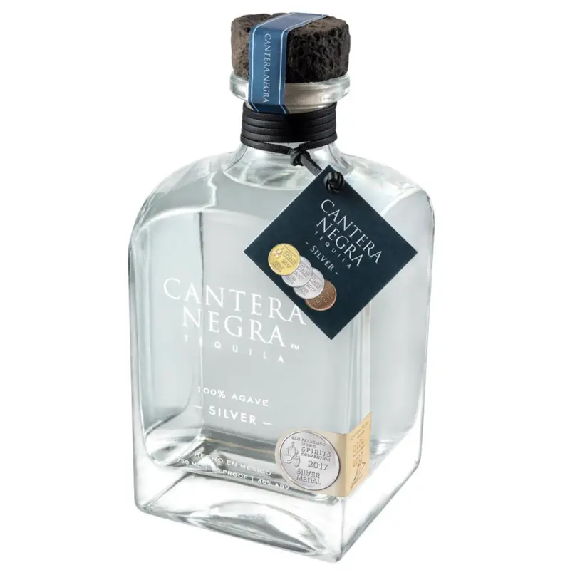 Cantera Negra Silver Tequila, Mexico (750ml)