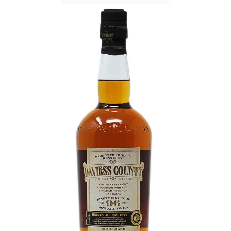 Daviess County French Oak Cask Finish Kentucky Straight Bourbon Whiskey, USA (750ml)
