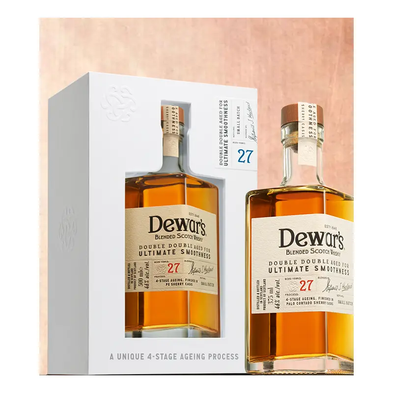 Dewar's Double Double 27 Year Old Blended Scotch Whisky, Scotland (375ml)