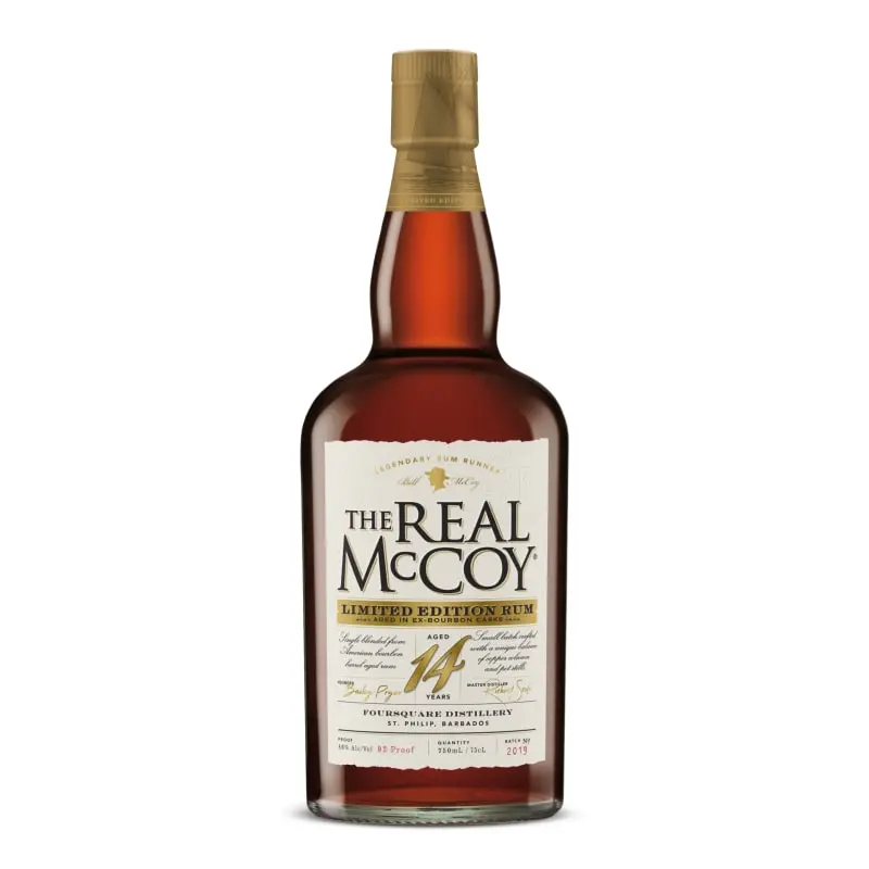 The Real McCoy 14 Year Limited Edition Bourbon Barrel Aged Rum, Barbados (750ml)