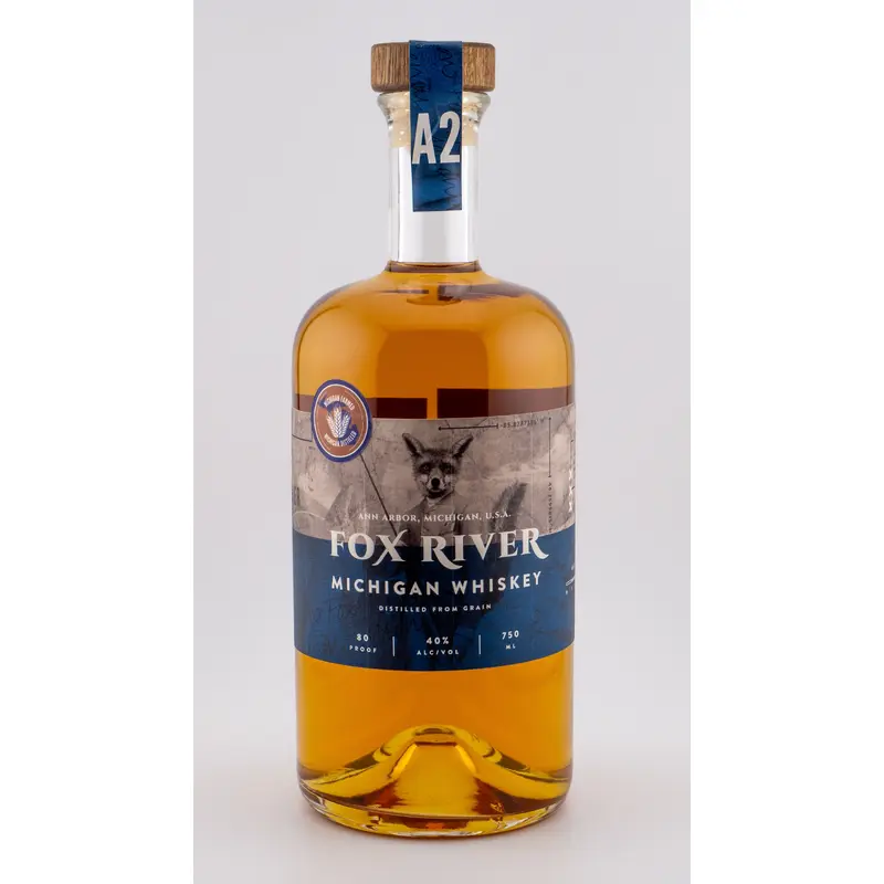 Ann Arbor Distilling Fox River Michigan Whiskey, USA (750ml)