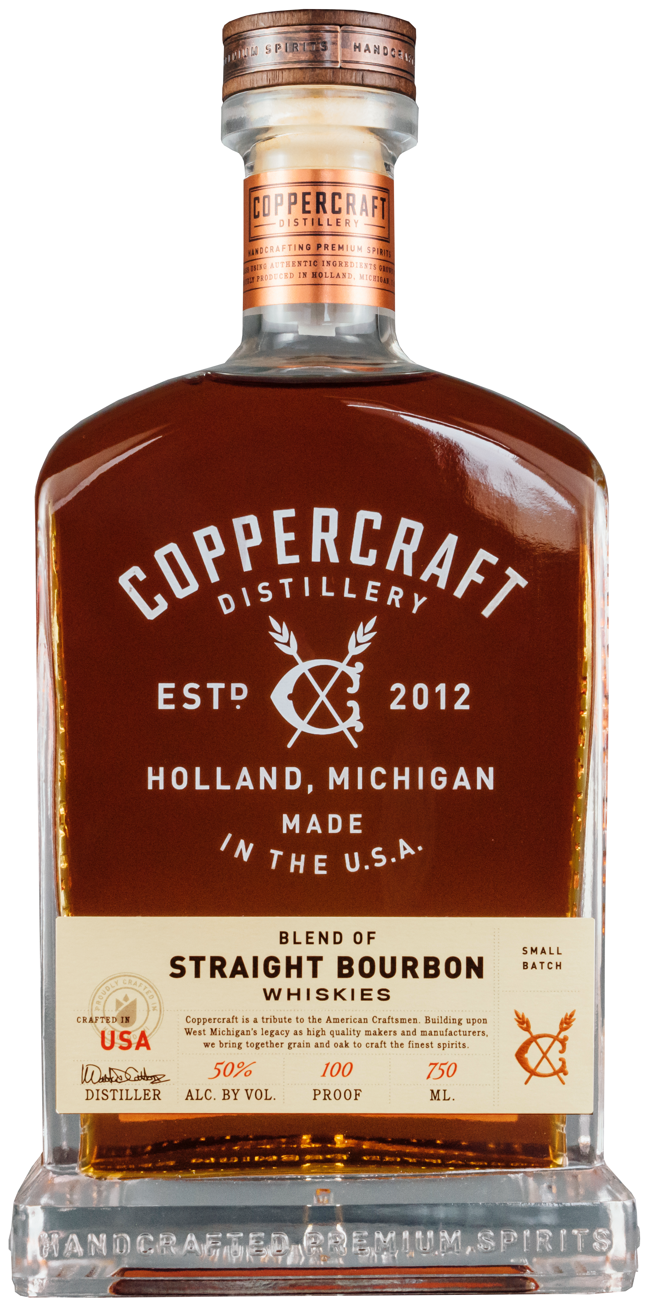 Coppercraft Blend of Straight Bourbon Whiskies, USA (750 ml)
