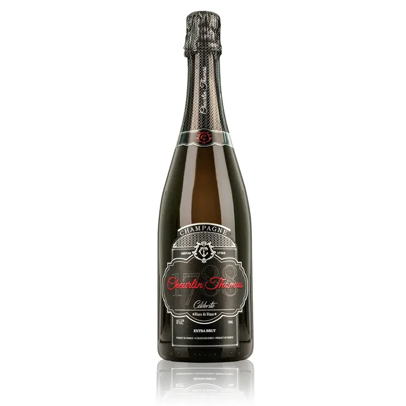 NV Cheurlin Thomas "Celebrite" Blanc de Blanc Extra Brut, Champagne, France (750ml)