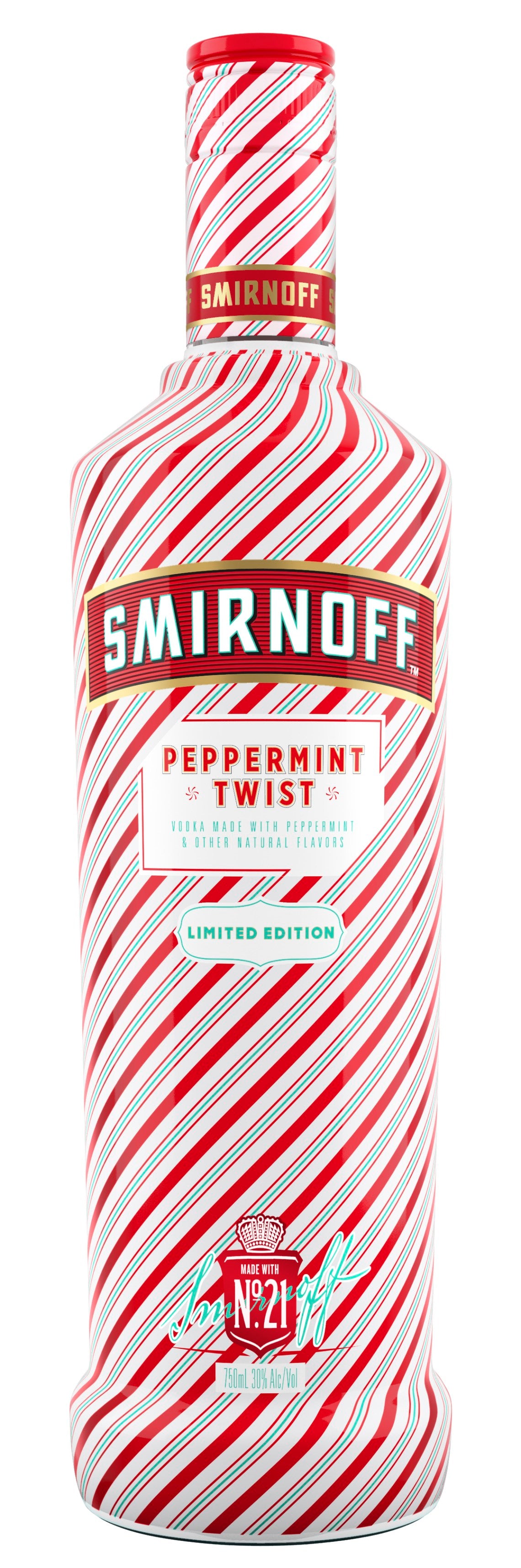 Smirnoff Peppermint Twist Flavored Vodka (750ml)