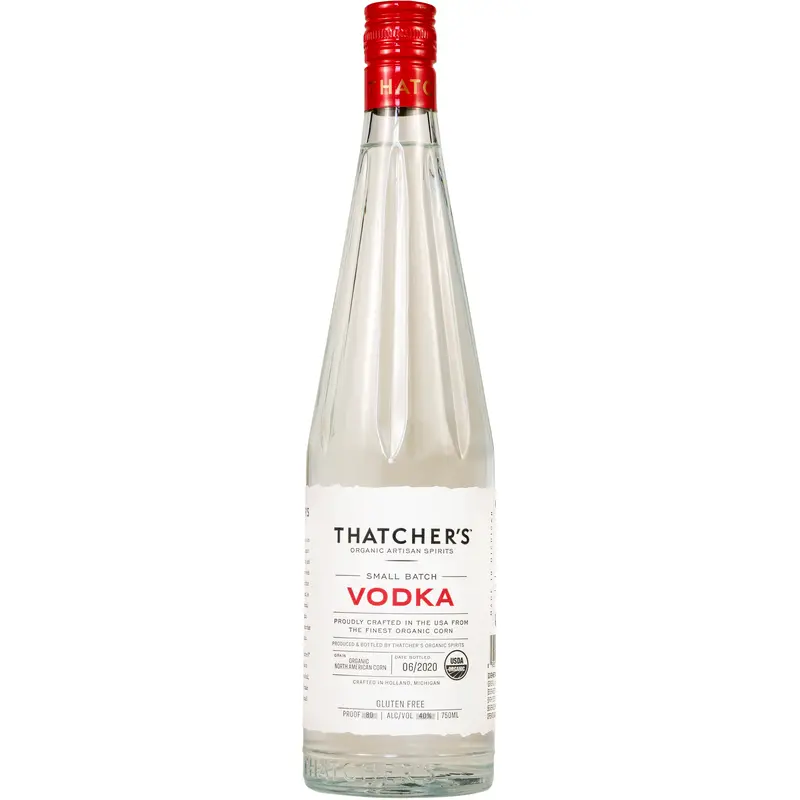 Thatcher's Organic Vodka, Michigan, USA (750ml)