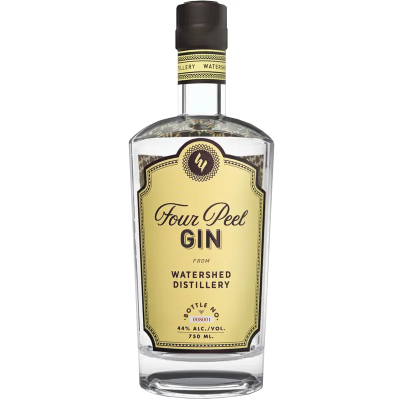 Watershed Distillery Four Peel Gin, Ohio, USA (750ml)