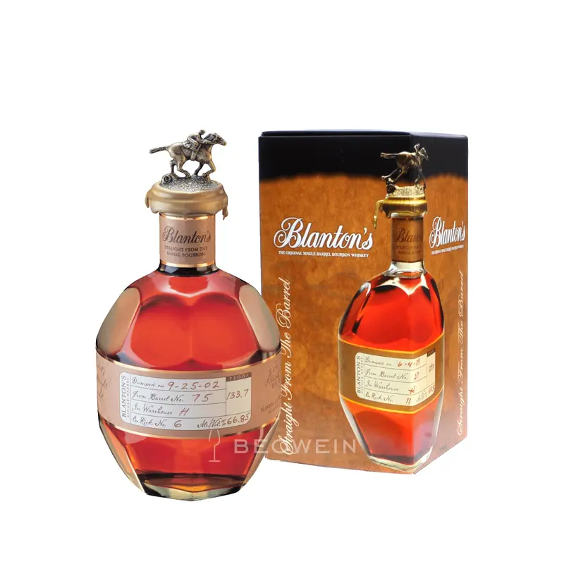 Blantons Straight from the Barrel Straight Bourbon Whiskey, Kentucky, USA (750ml)