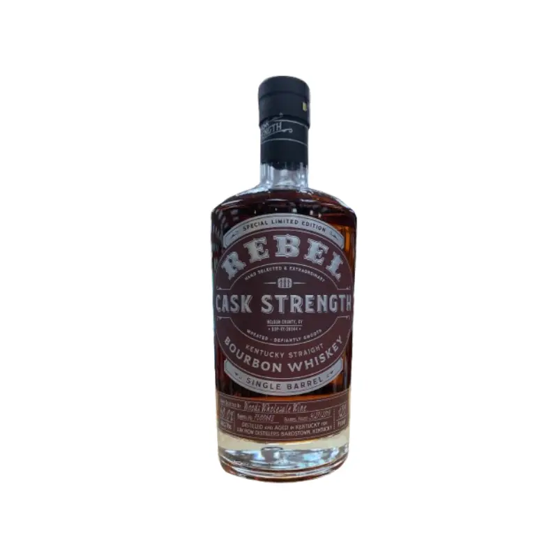 (Woods Private Barrel) Rebel Cask Strength Single Barrel Kentucky Straight Bourbon Whiskey, Kentucky, USA (750ml)