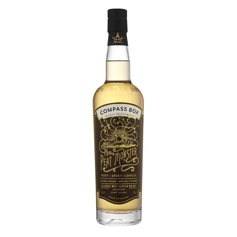 Compass Box The Peat Monster Blended Malt Scotch Whisky, Scotland (750ml)