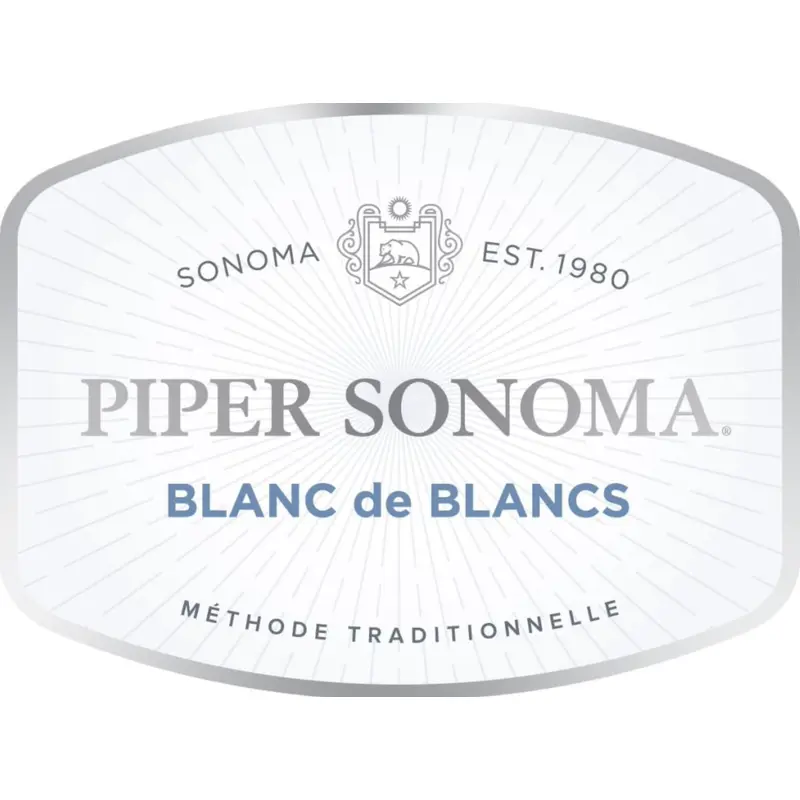 NV Piper Sonoma Select Cuvee Blanc de Blancs, Sonoma County, USA (750ml)