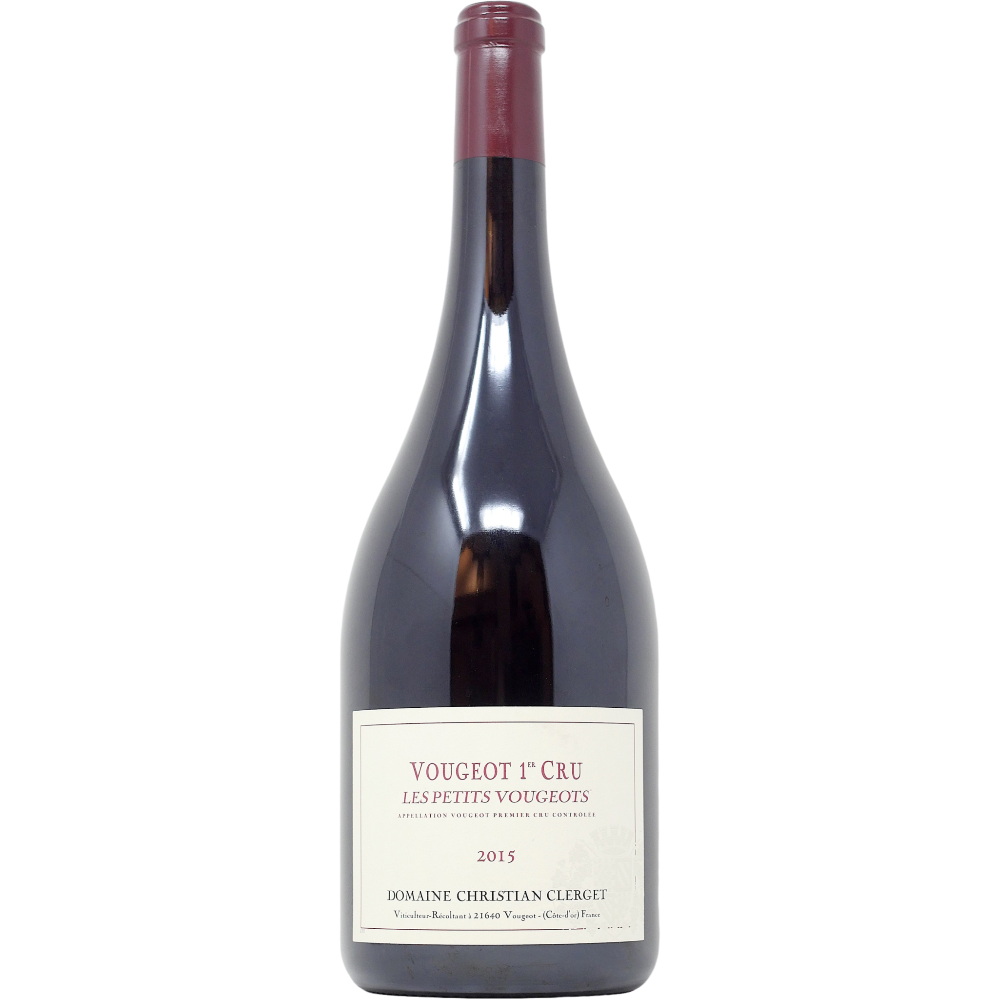 2015 Domaine Clerget Vougeot 1er Cru Petits Vougeots MAGNUM