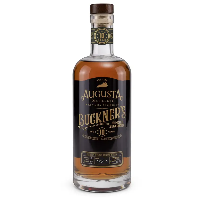 Augusta Distillery 'Buckner's' Single Barrel 10 Year Old Straight Bourbon Whiskey, Kentucky, USA (750ml)