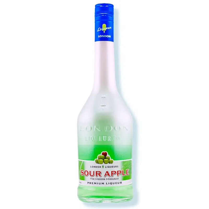 London Liqueur Co. Sour Apple Premium Liqueur, California, USA (750ml)