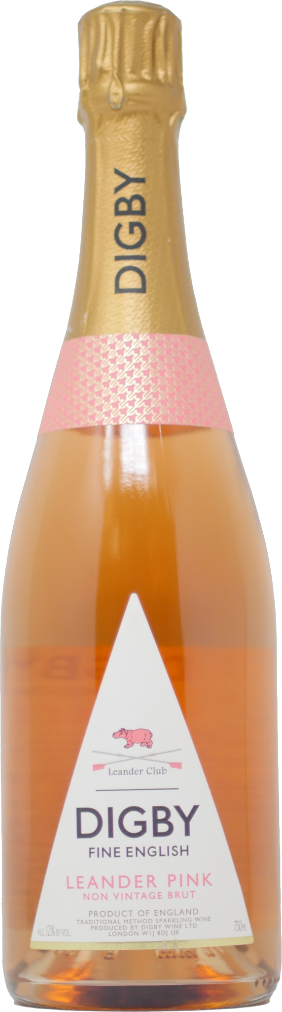 NV Digby Fine English Leander Pink Sparkling, West Sussex, England