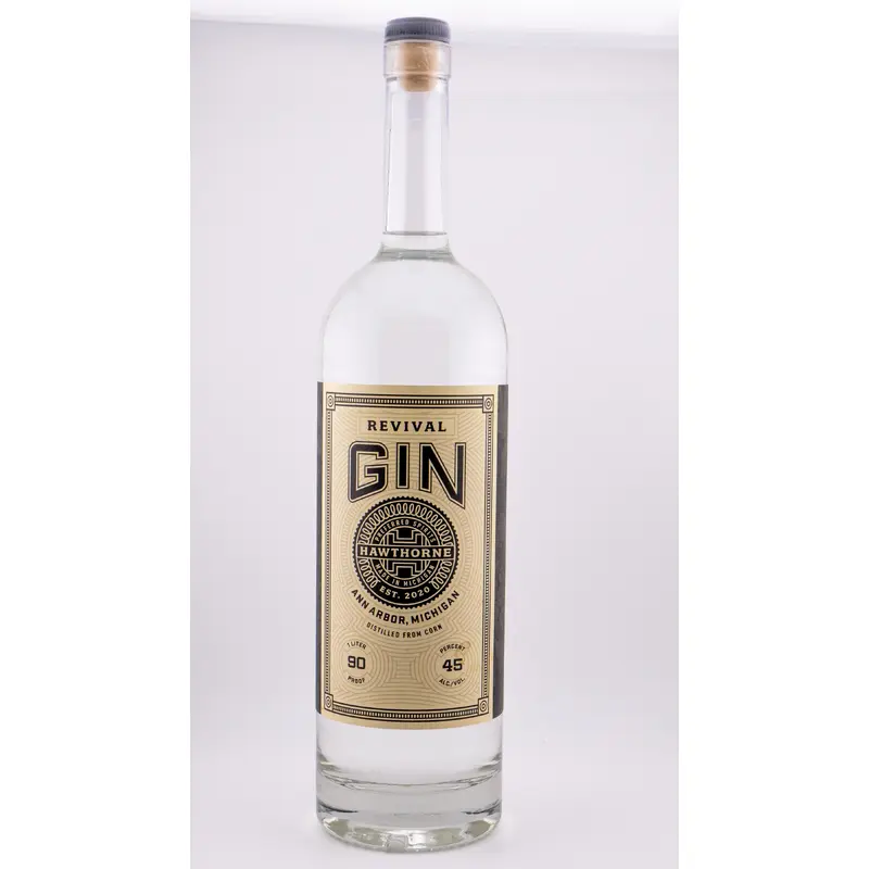 Ann Arbor Distilling Hawthorne Revival Gin, Michigan, USA (1L)