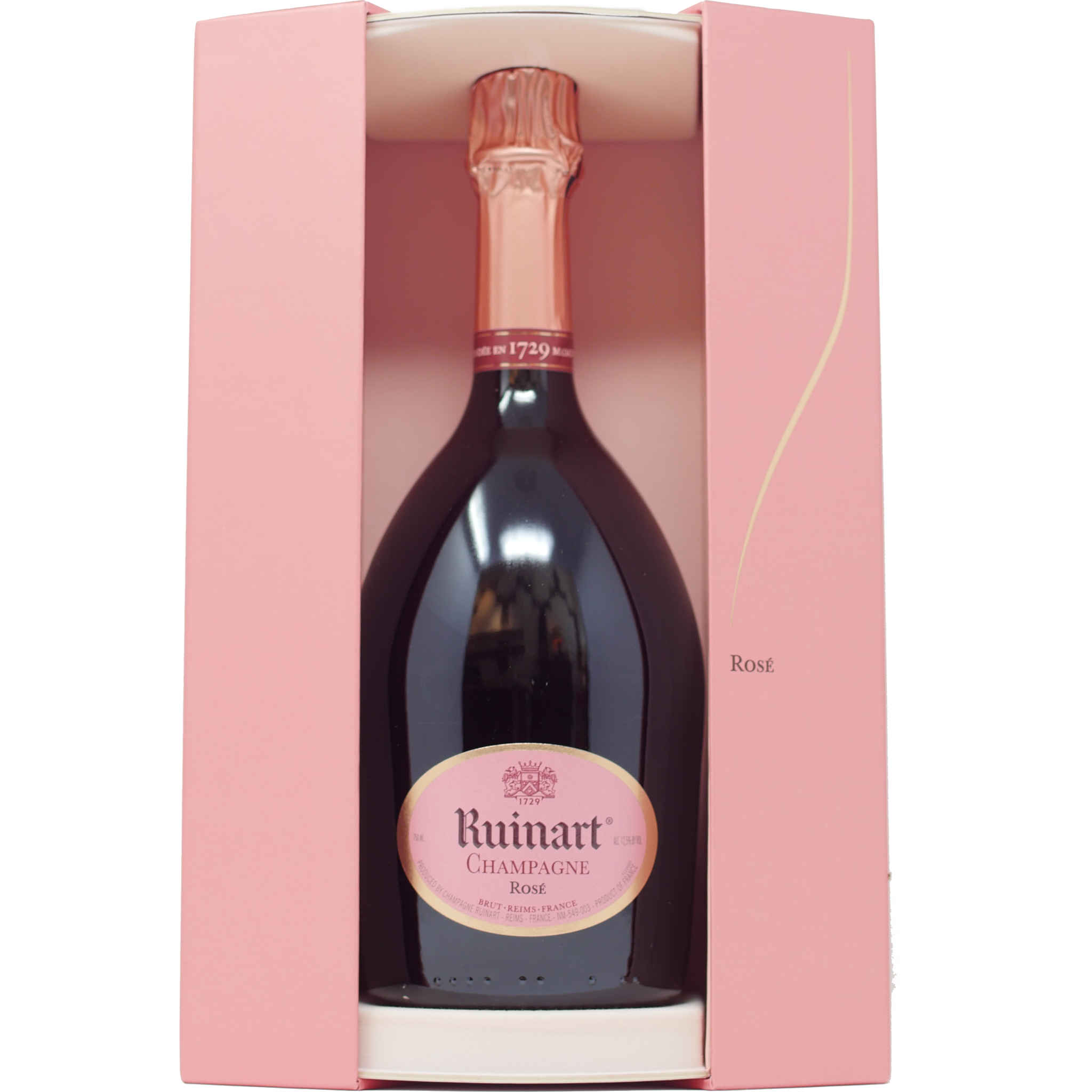 NV Ruinart, Brut Ros, Champagne, France