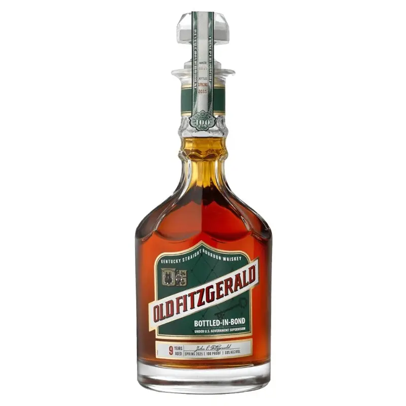 Old Fitzgerald 9 Year Old Bottled In Bond 2025 Spring Release Bourbon Whiskey, Kentucky, USA (750ml)
