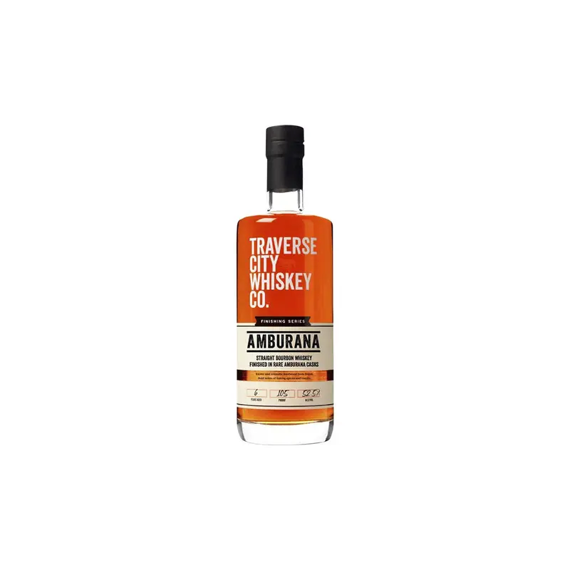 Traverse City Whiskey Co. Straight Bourbon Whiskey Finished in Rare Amburana Casks, Michigan, USA(750ml)