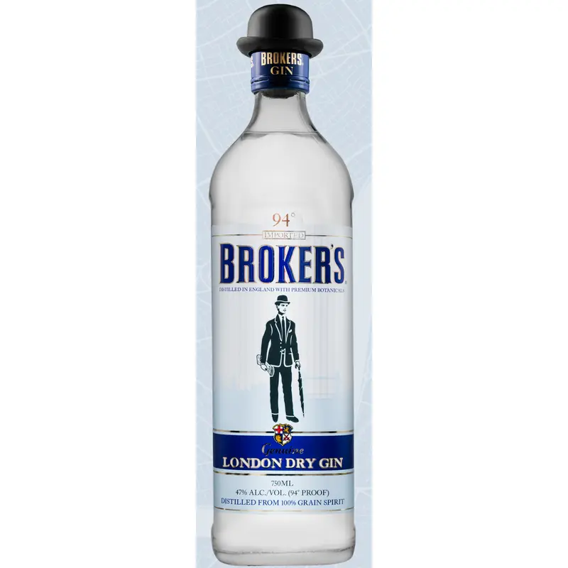 Broker's Premium London Dry Gin, England (750ml)