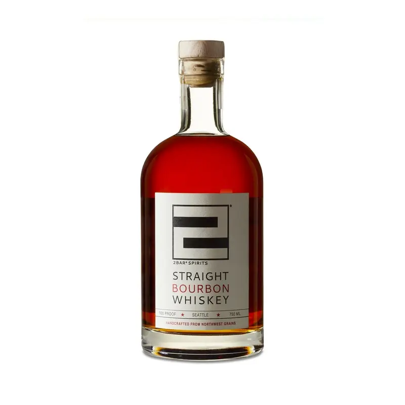 2Bar Straight Bourbon Whiskey 'Bottled in Bond'