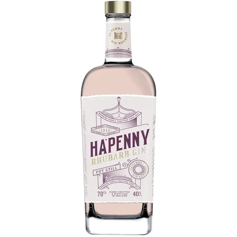 Ha'penny Pot Still Rhubarb Gin, Ireland (750 ml)