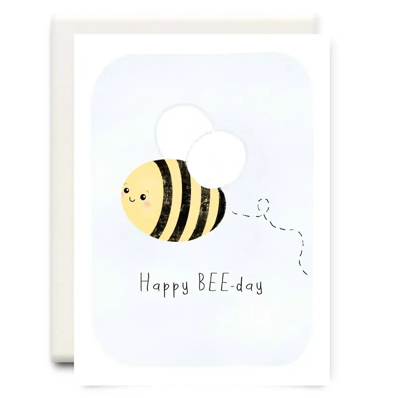 Happy Bee-Day, Greeting Card