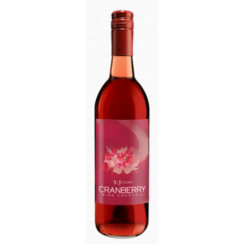 St. Julian Winery Cranberry Wine, Michigan, USA (750ml)