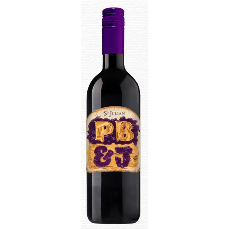 St. Julian Winery PB&J Wine, Michigan, USA (750ml)