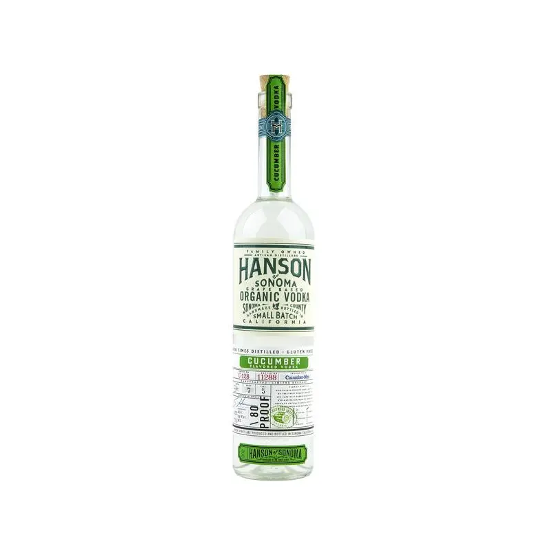 Hanson of Sonoma Distillery Organic Cucumber Vodka, USA (750ml)