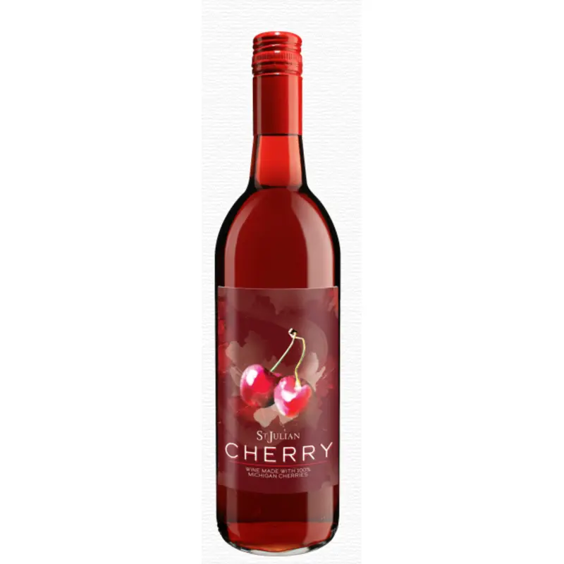 St. Julian Winery Cherry Wine, Michigan, USA (750ml)