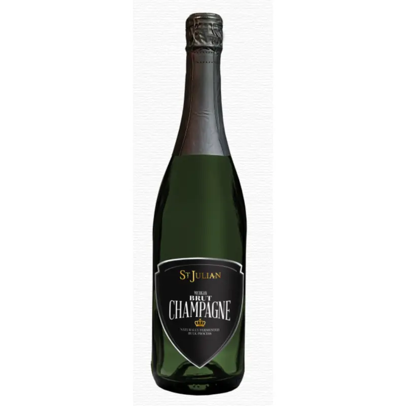 St. Julian Winery Michigan Brut Champagne, Lake Michigan Shore, USA (750ml)