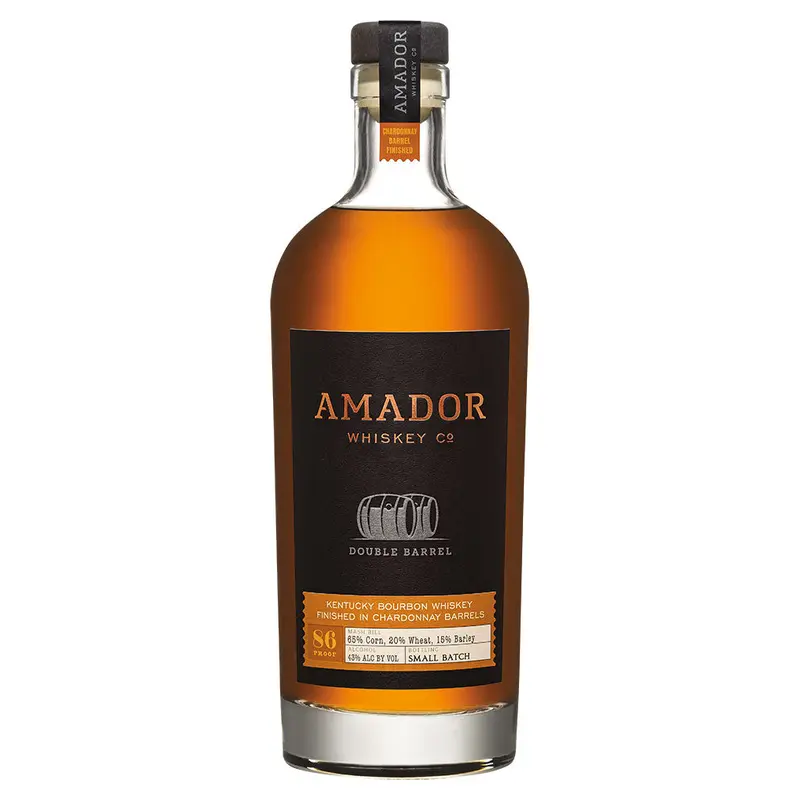 Amador Double Barrel Bourbon Whiskey Chardonnay Finish, Kentucky, USA 750ml