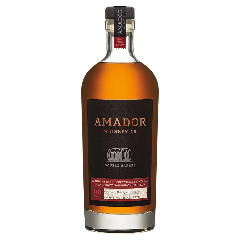 Amador Double Barrel Cabernet Sauvignon Finish Bourbon Whiskey, Kentucky, USA 750ml